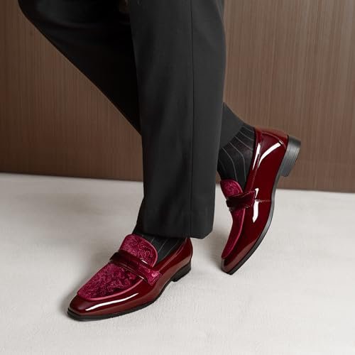 Bostonian Burgundy Shoes - Premium Oxblood Cordovan Leather Collection